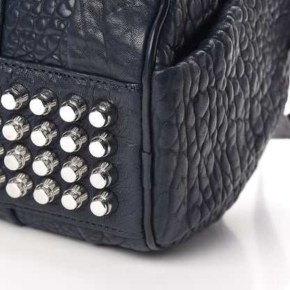 Alexander Wang Pebbled Lambskin Rockie Neptune 9 of 10