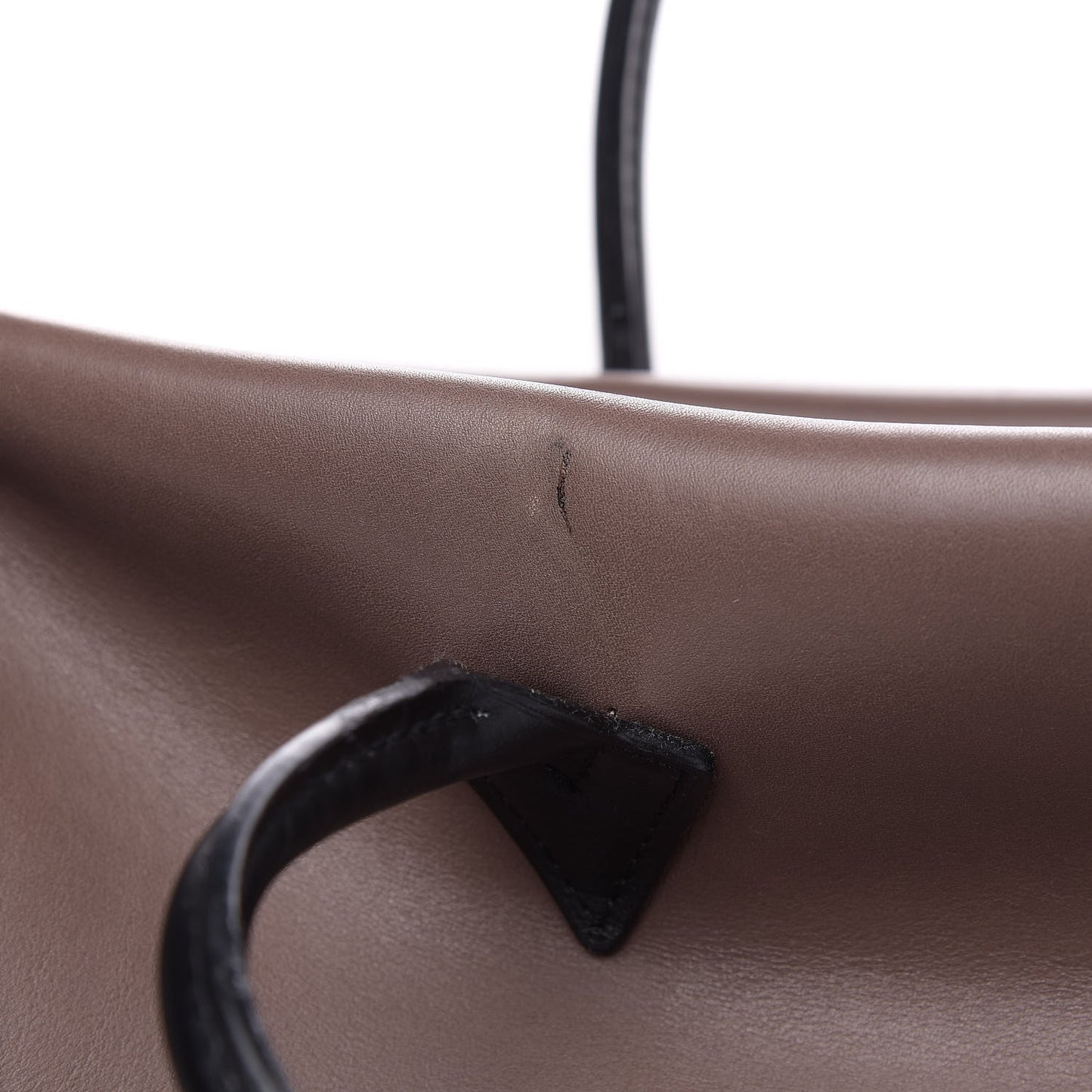 Cuir Orfevre Veau Cachemire Tote W GM Gris