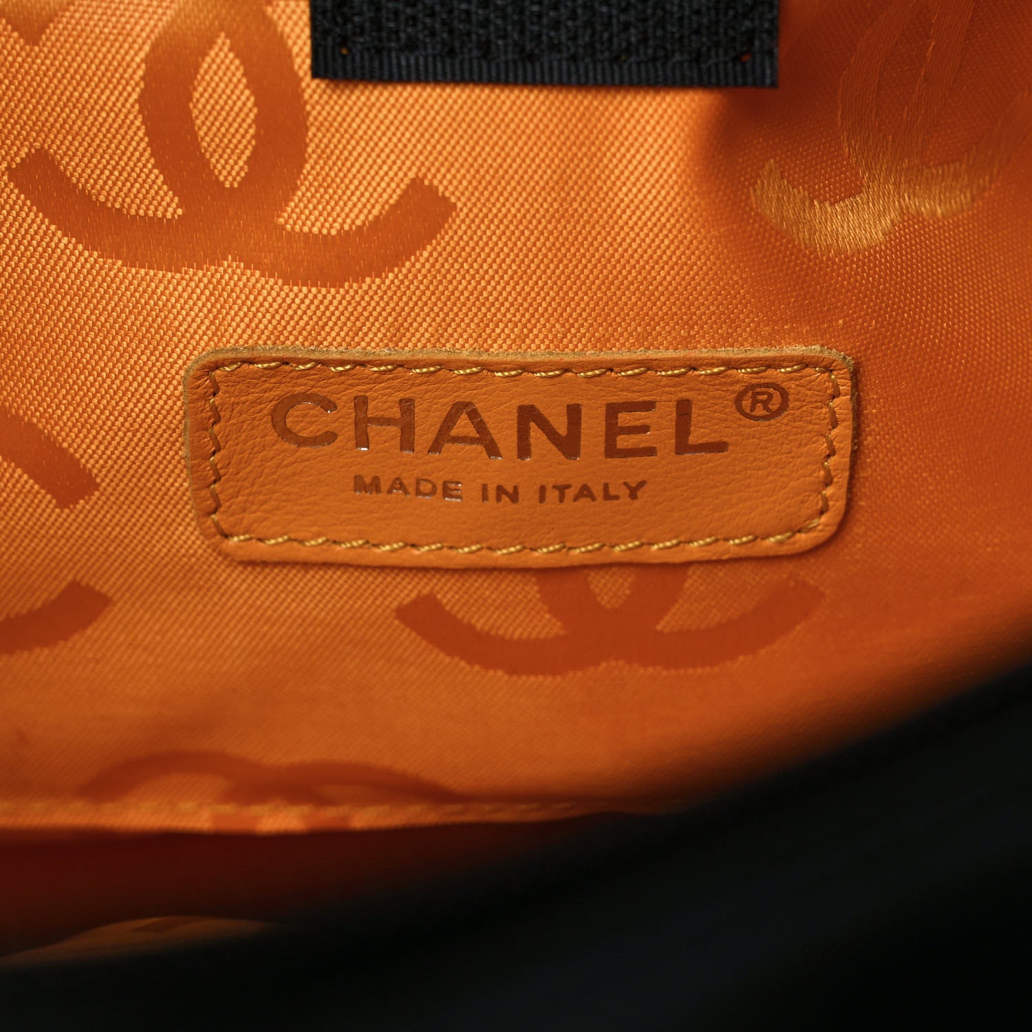 Chanel Calfskin Quilted Jumbo Cambon Bowler Black White 9 of 10