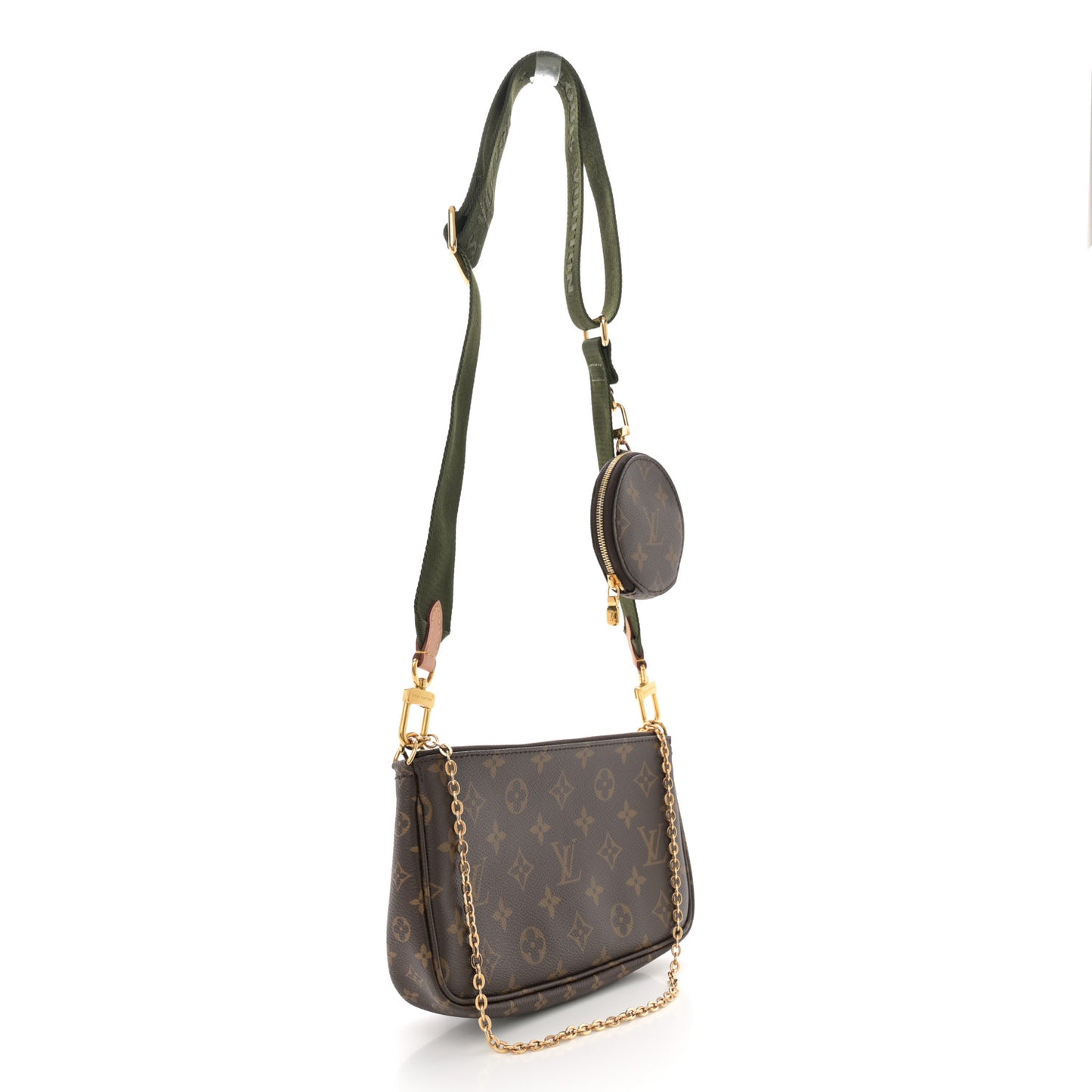Monogram Multi Pochette Accessories Kaki