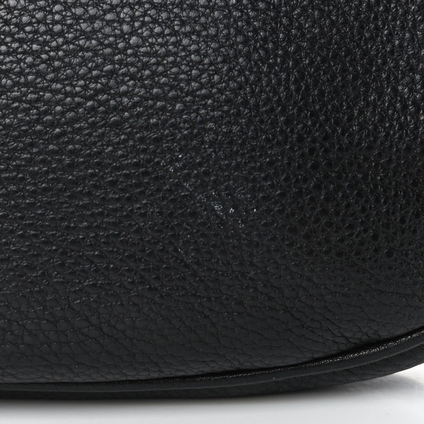 Vitello Daino Small Belt Bag Black