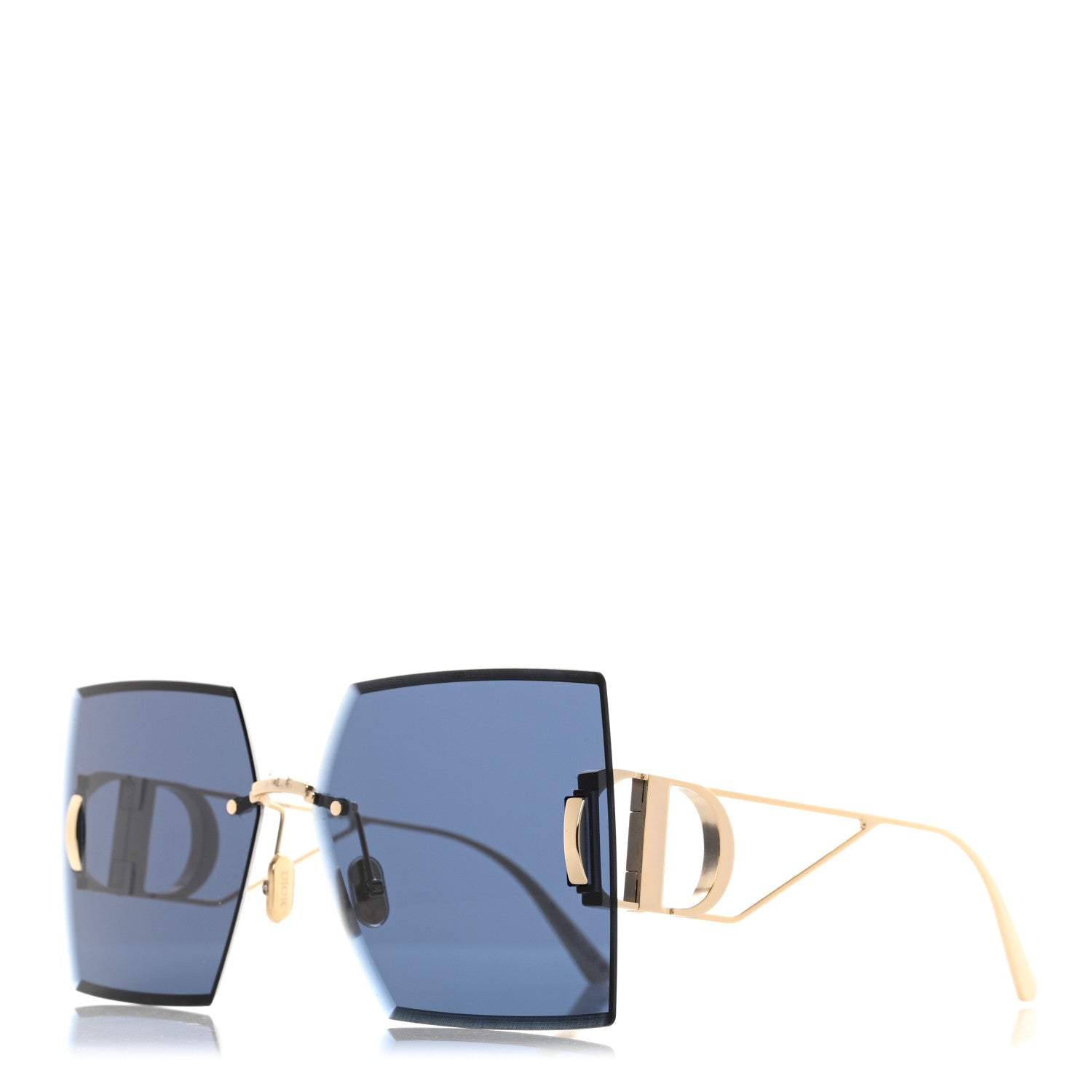 Christian Dior Square 30 Montaigne Sunglasses Blue 1 of 8