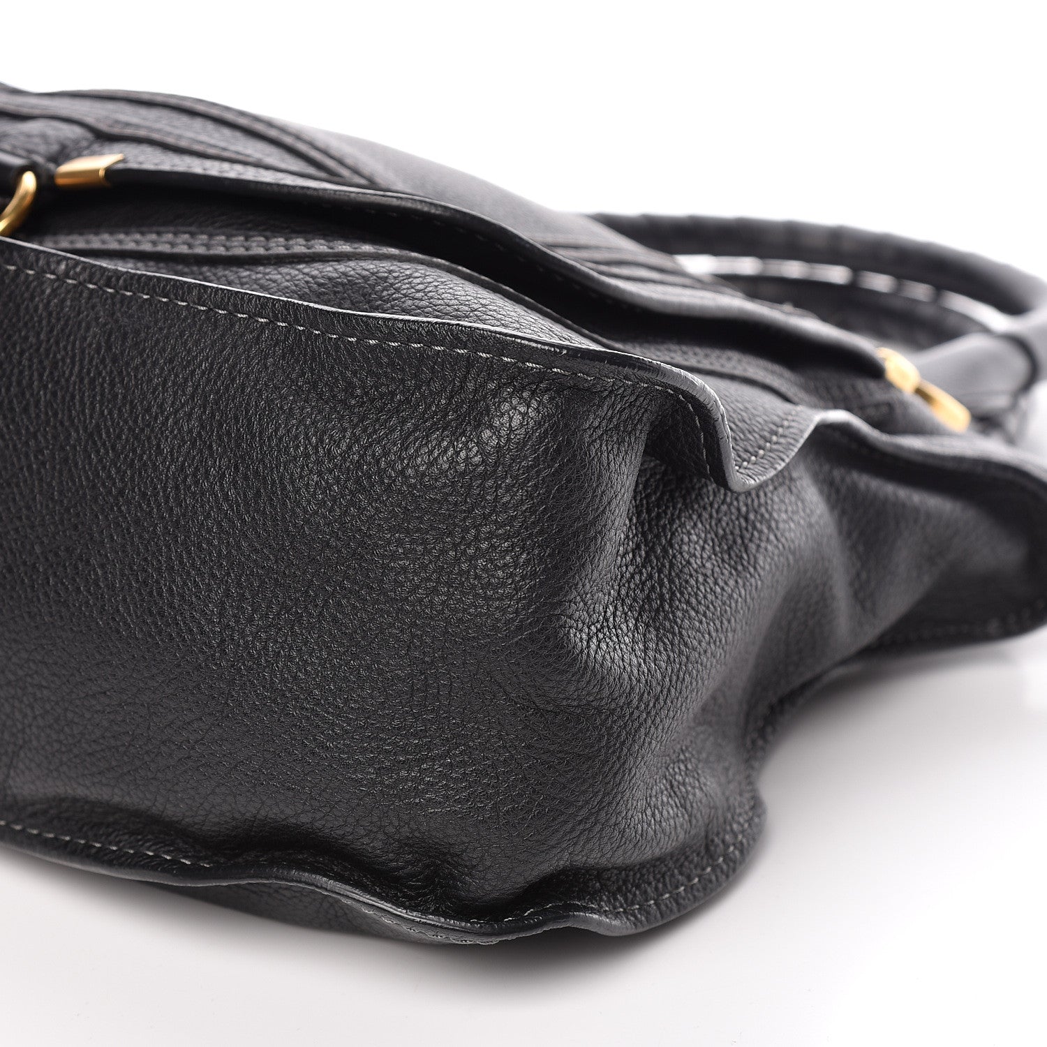 Chloe Calfskin Medium Marcie Satchel Black 9 of 10