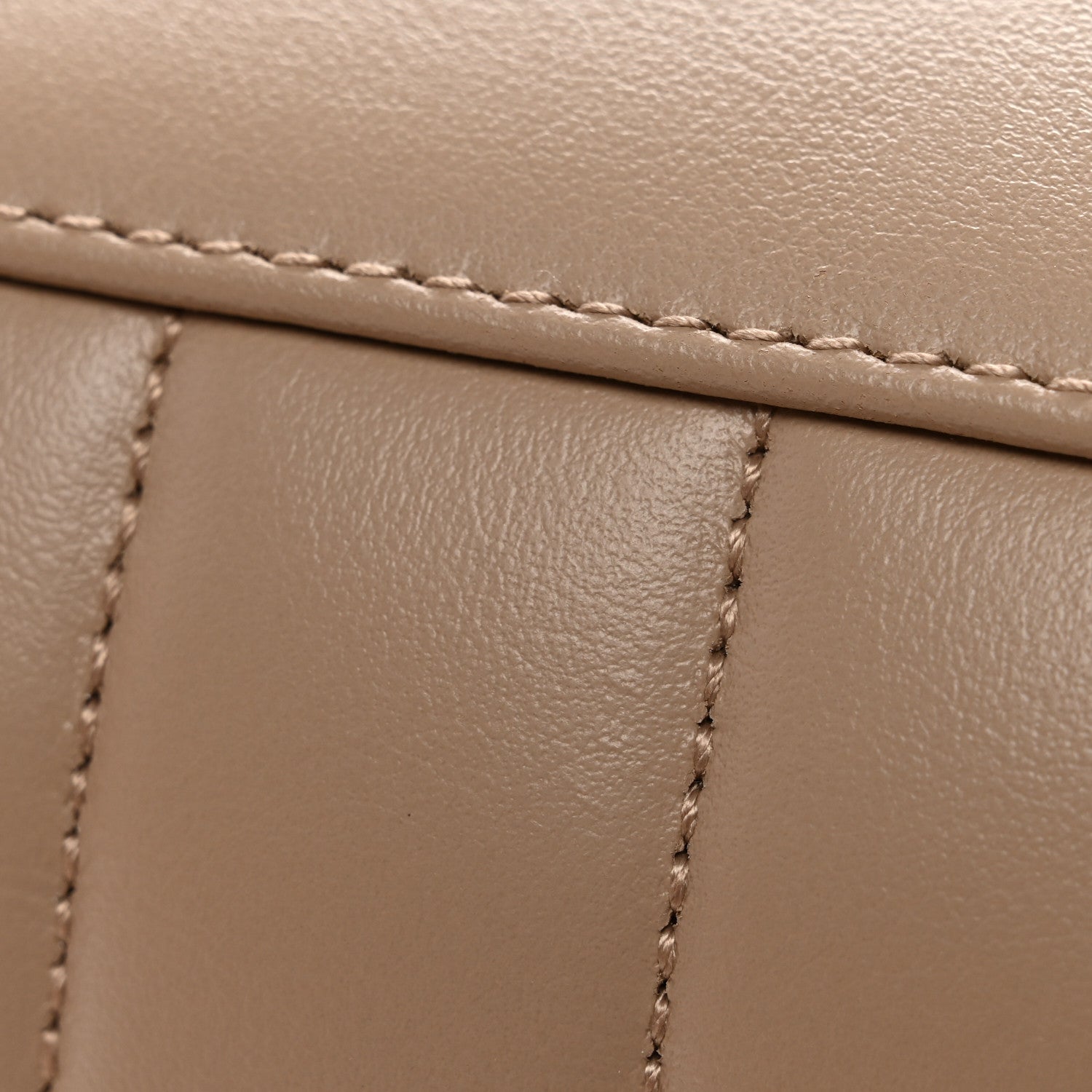 Saint Laurent Calfskin Y Quilted Monogram Medium Loulou Chain Satchel Dark Beige 12 of 12