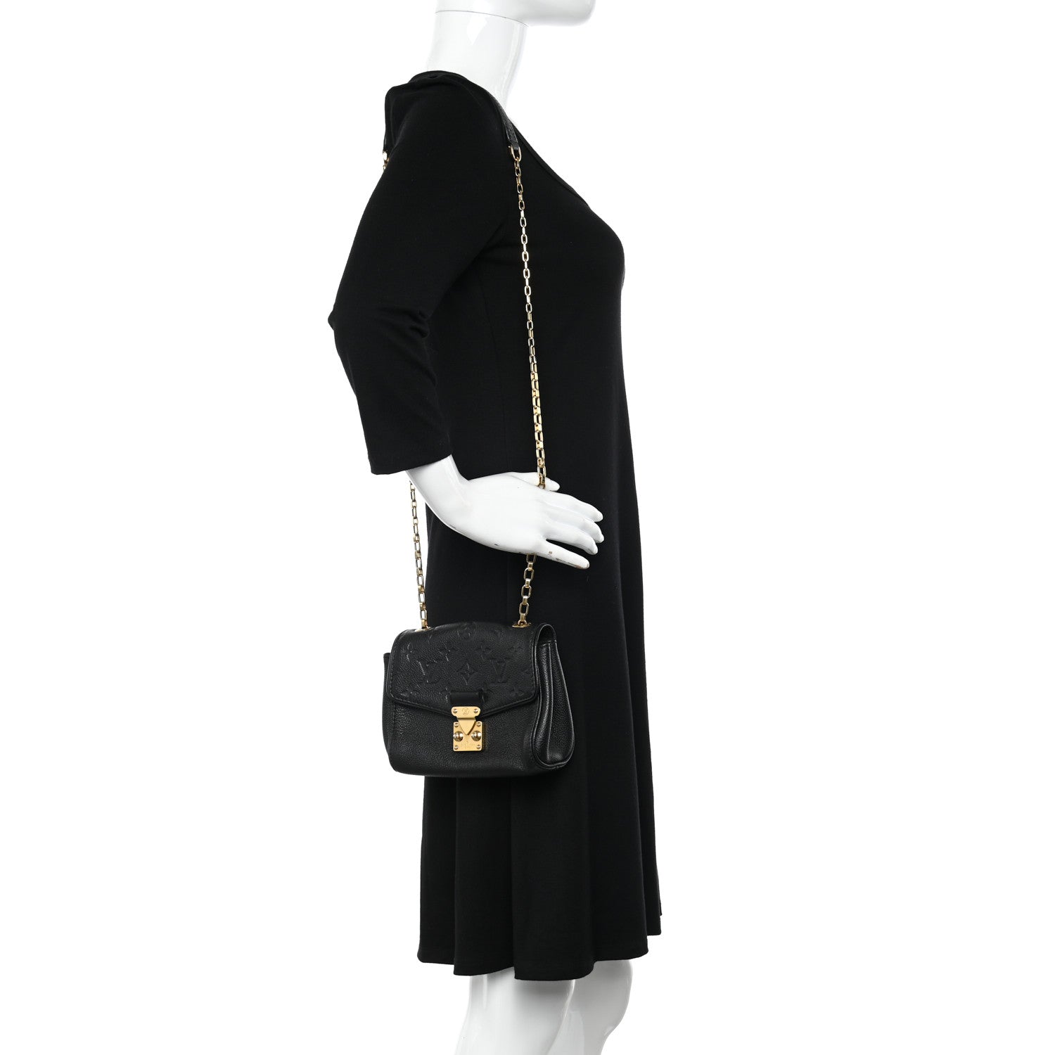 Louis Vuitton Empreinte Saint Germain BB Black 2 of 8