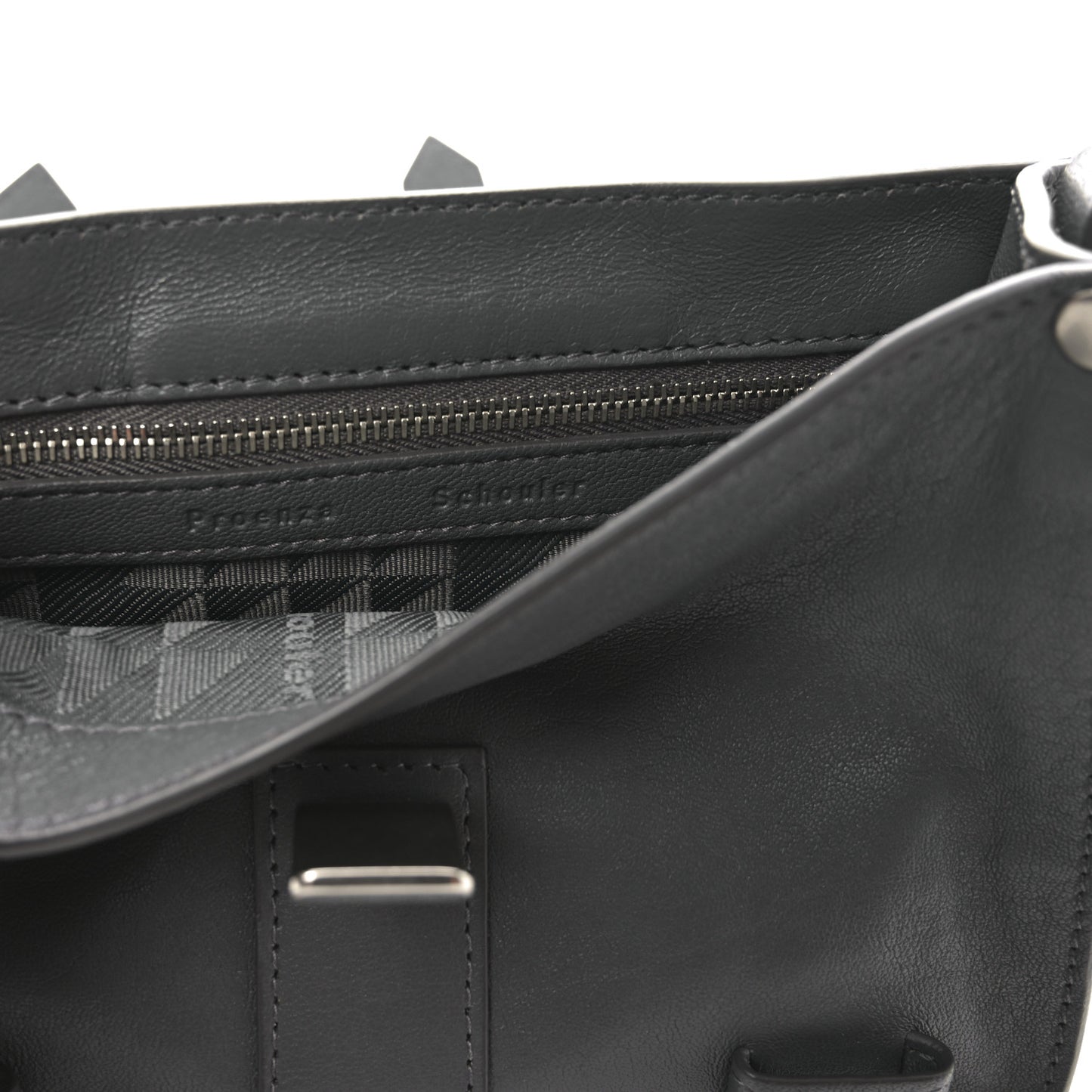Lambskin PS1 Mini Crossbody Heather Grey