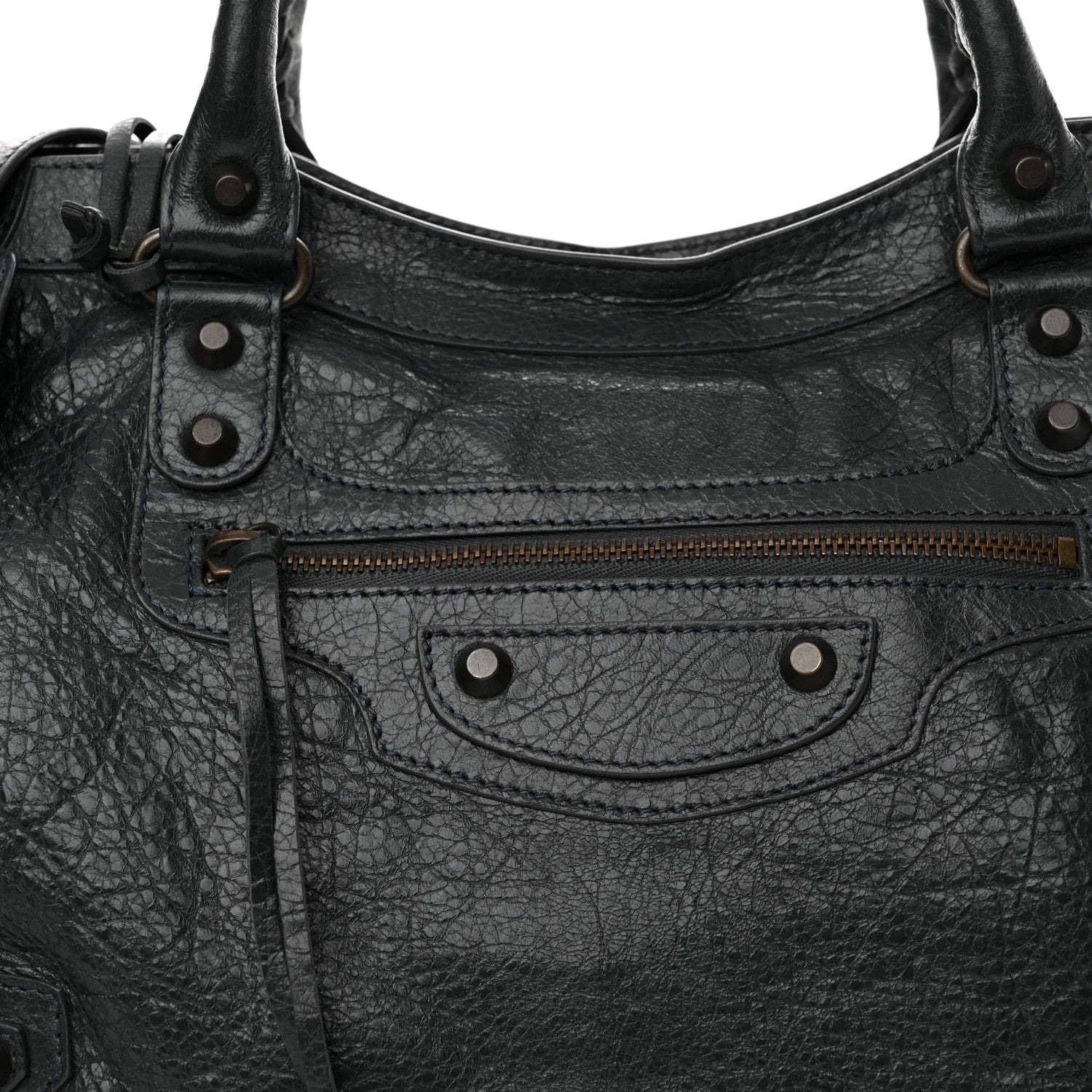 Balenciaga Agneau Classic Hardware City Anthracite 8 of 10