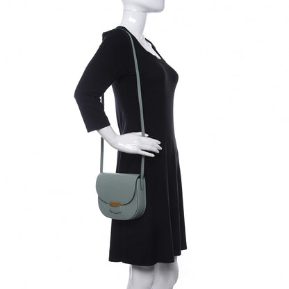 Celine Baby Grained Calfskin Small Trotteur Jade 2 of 9