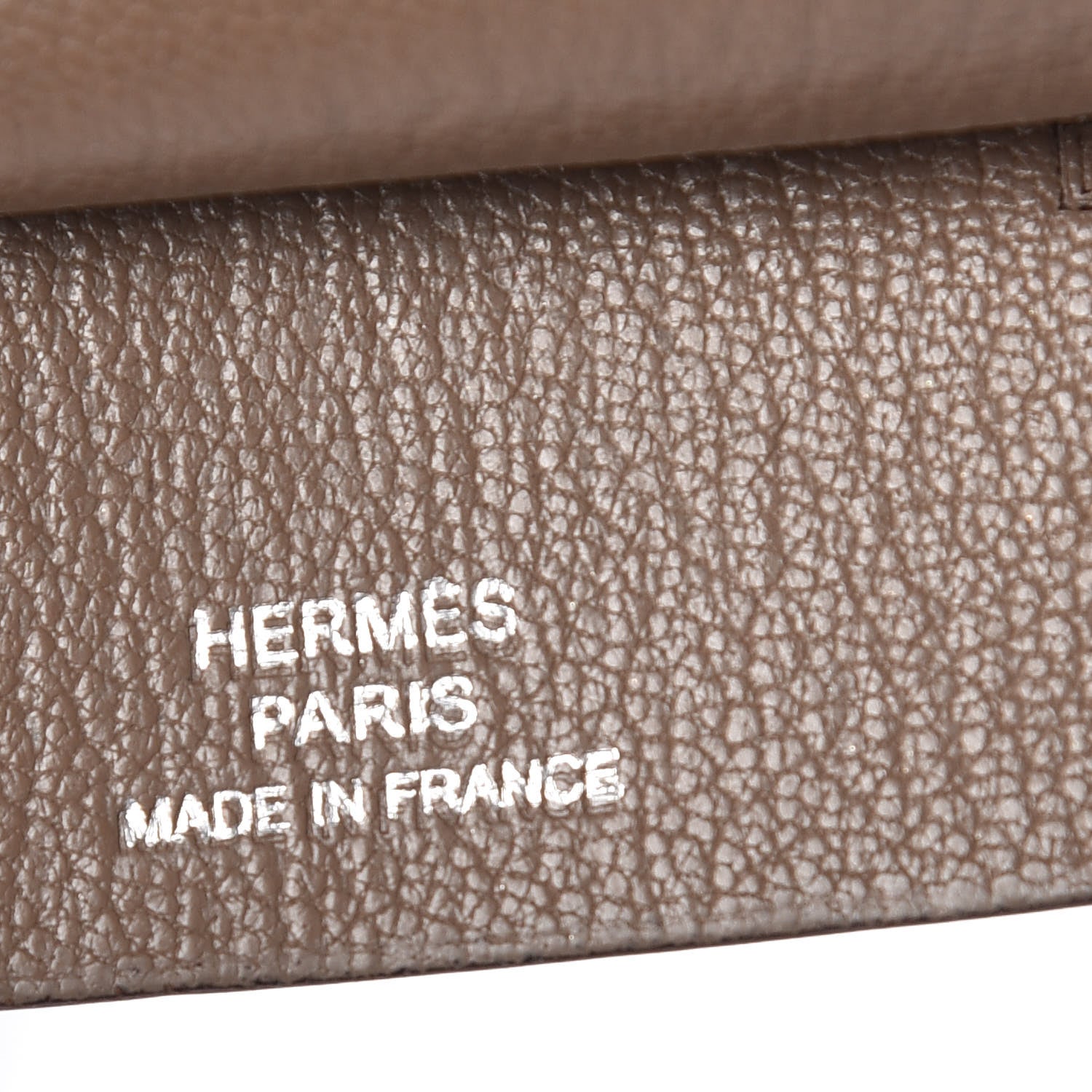 Hermes Swift Clochette Long Necklace Etoupe 4 of 5