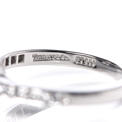 Tiffany Platinum Diamond Flora Ring 46 3.75 5 of 5