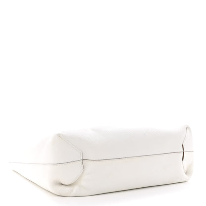 Hermes Taurillon Clemence Double Sens 45 Reversible Tote Bleu Thalassa White 7 of 20