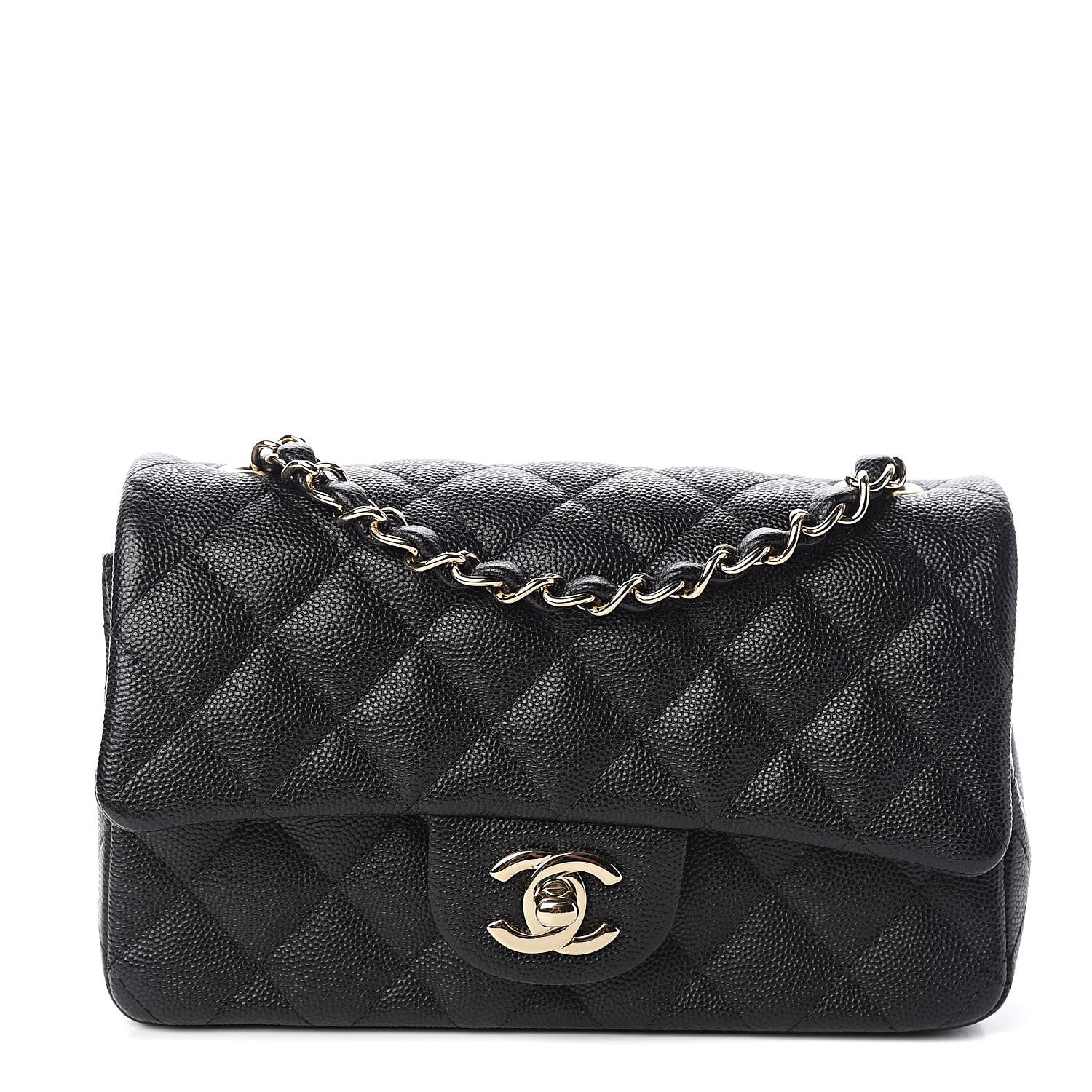 Chanel Caviar Quilted Mini Rectangular Flap Black 1 of 11