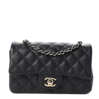 Chanel Caviar Quilted Mini Rectangular Flap Black 1 of 11