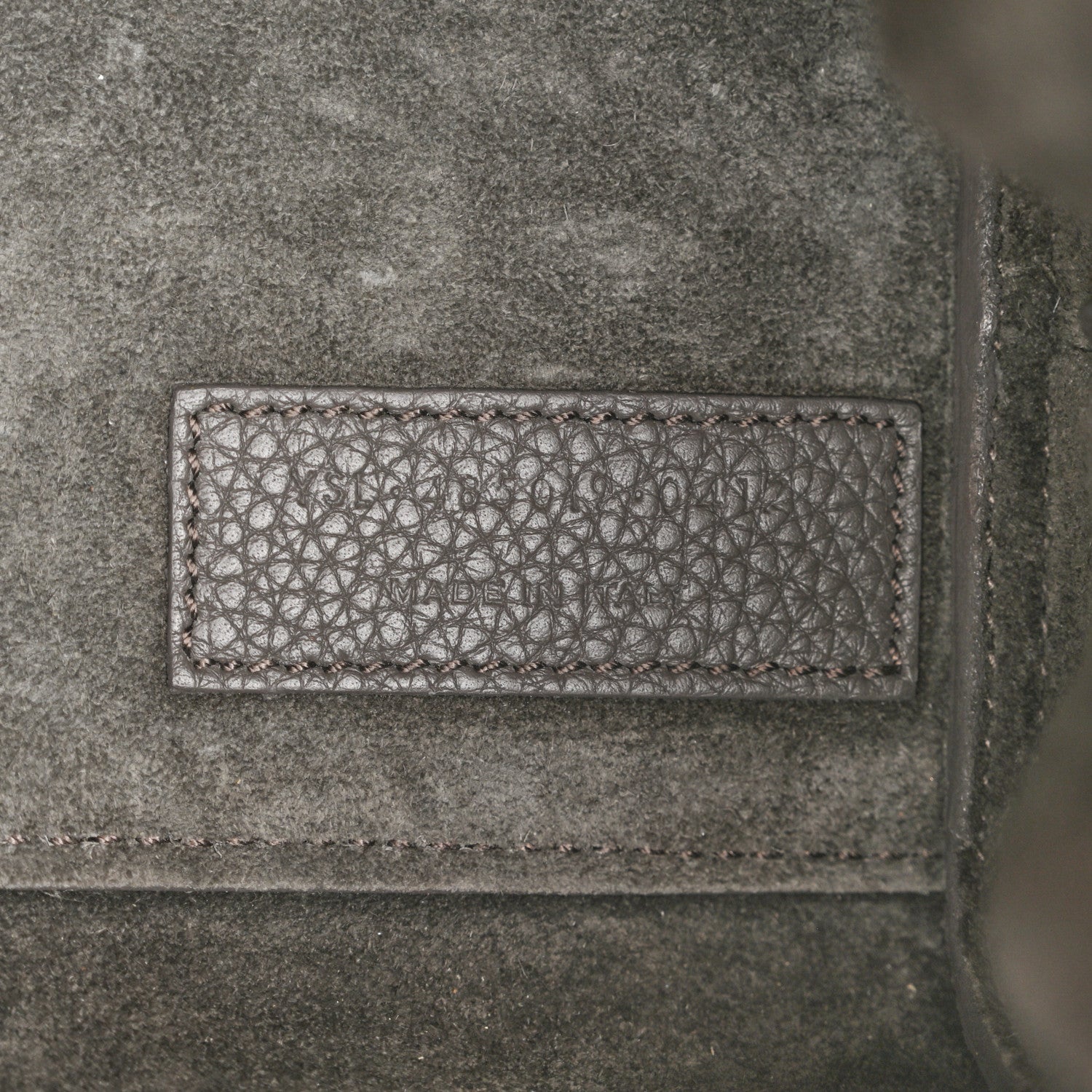 Saint Laurent Grained Calfskin Nano Supple Sac De Jour Fog 7 of 10