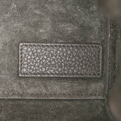 Saint Laurent Grained Calfskin Nano Supple Sac De Jour Fog 7 of 10