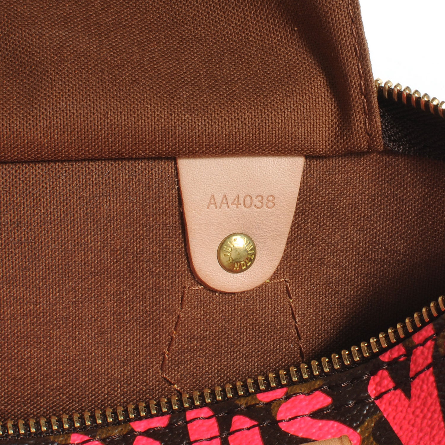 Louis Vuitton Monogram Graffiti Speedy 30 Fuchsia 7 of 7