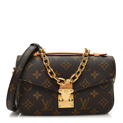 Louis Vuitton Monogram Pochette Metis East West 1 of 9