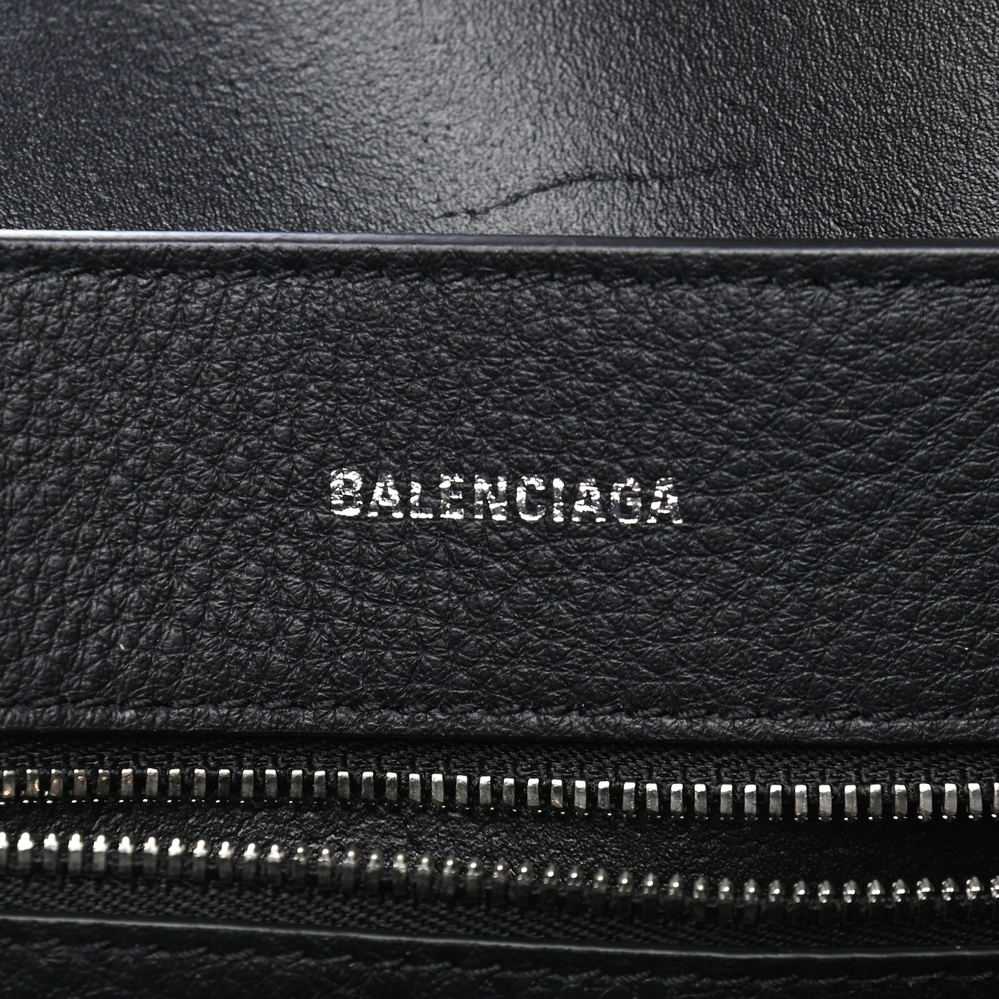 Calfskin XS Everyday Tote Balenciaga Grey Black