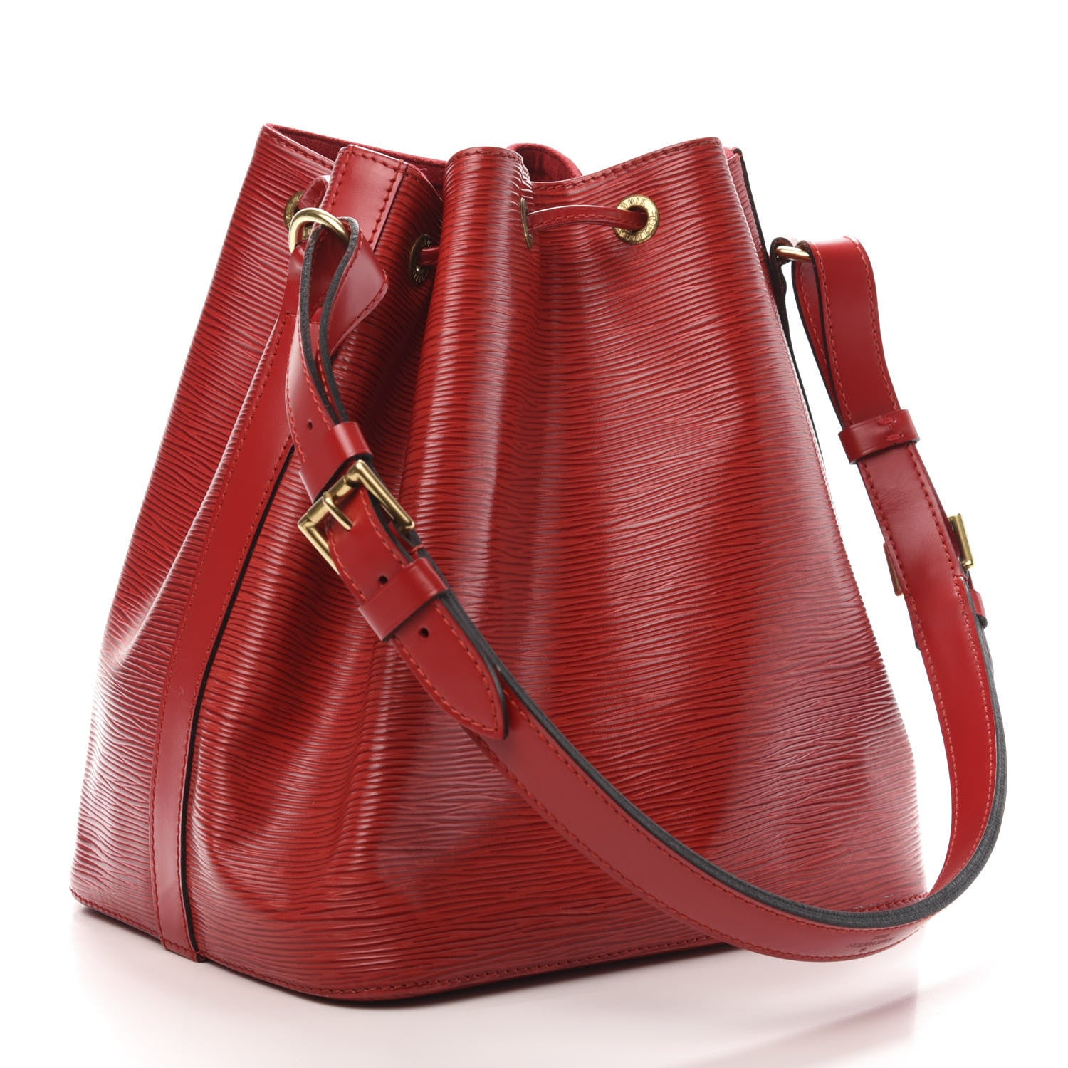 Louis Vuitton Epi Petit Noe Castillan Red 3 of 10