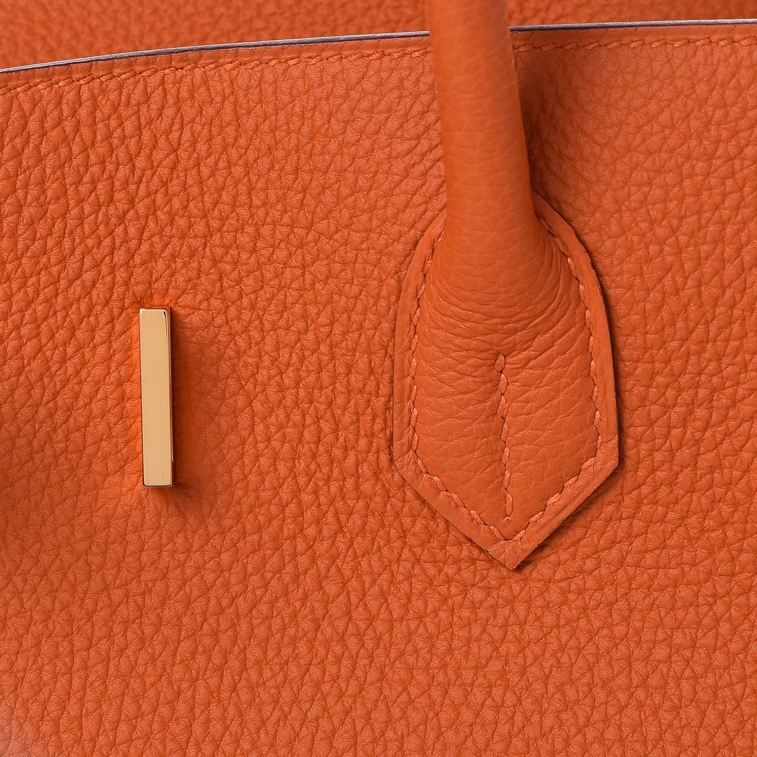 Hermes Togo Birkin 35 Orange 21 of 36