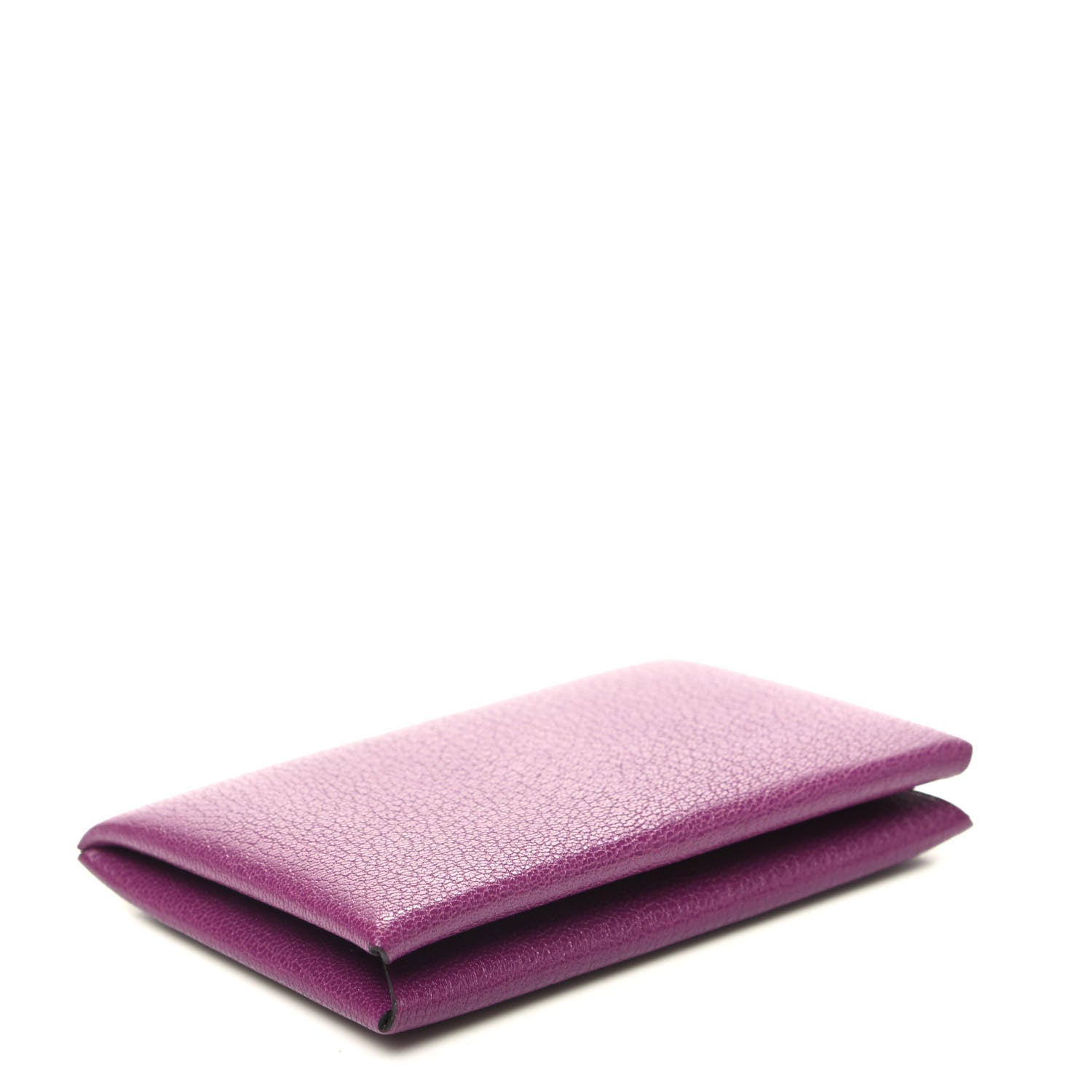 Hermes Chevre Chamkila Calvi Card Case Anemone 4 of 7