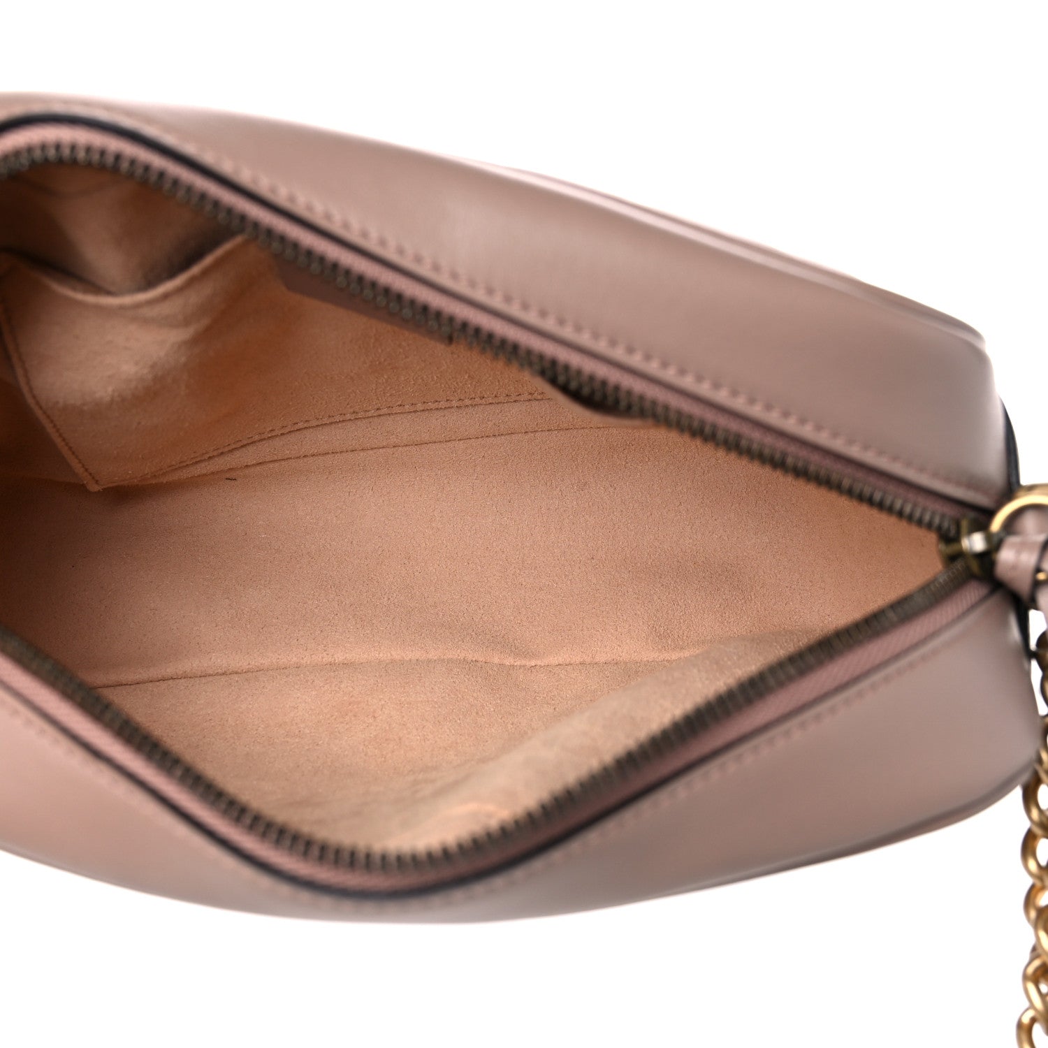 Gucci Calfskin Matelasse Small GG Marmont Chain Shoulder Bag Porcelain Rose 5 of 12