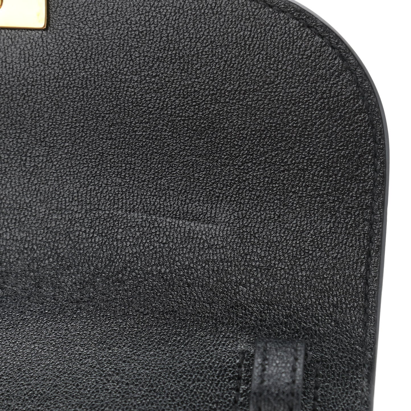 GG Supreme Monogram New Sakai Lux Calfskin Mini Padlock Flap Pocket Shoulder Bag Beige Ebony Black Cuir