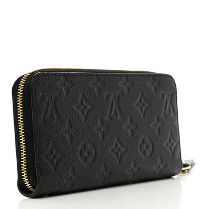 Louis Vuitton Empreinte Zippy Wallet Black 3 of 7