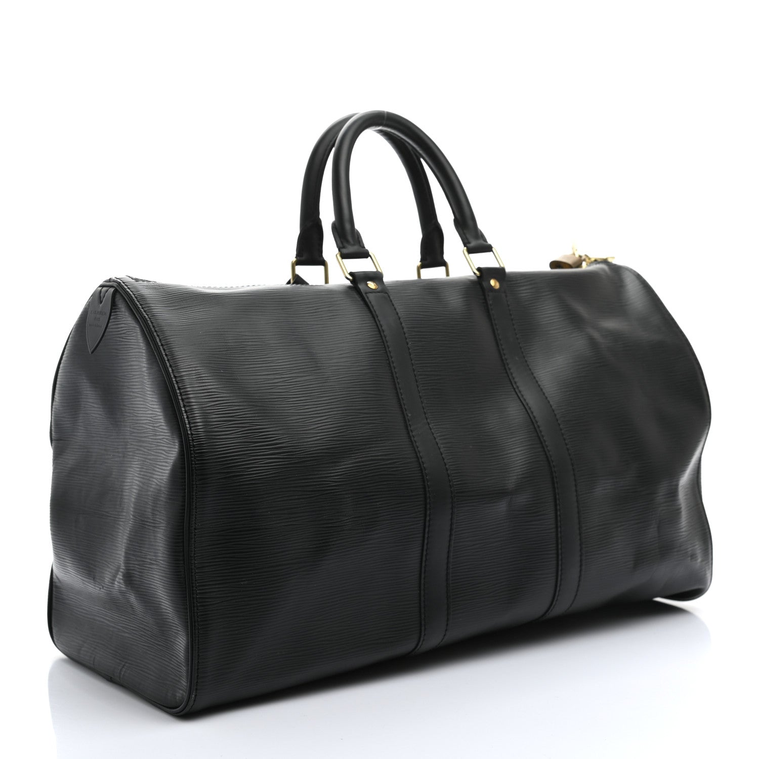 Louis Vuitton Epi Keepall 50 Black 2 of 18