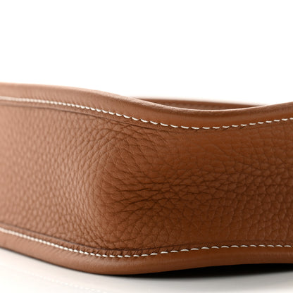 Hermes Taurillon Clemence Evelyne TPM Gold 10 of 11