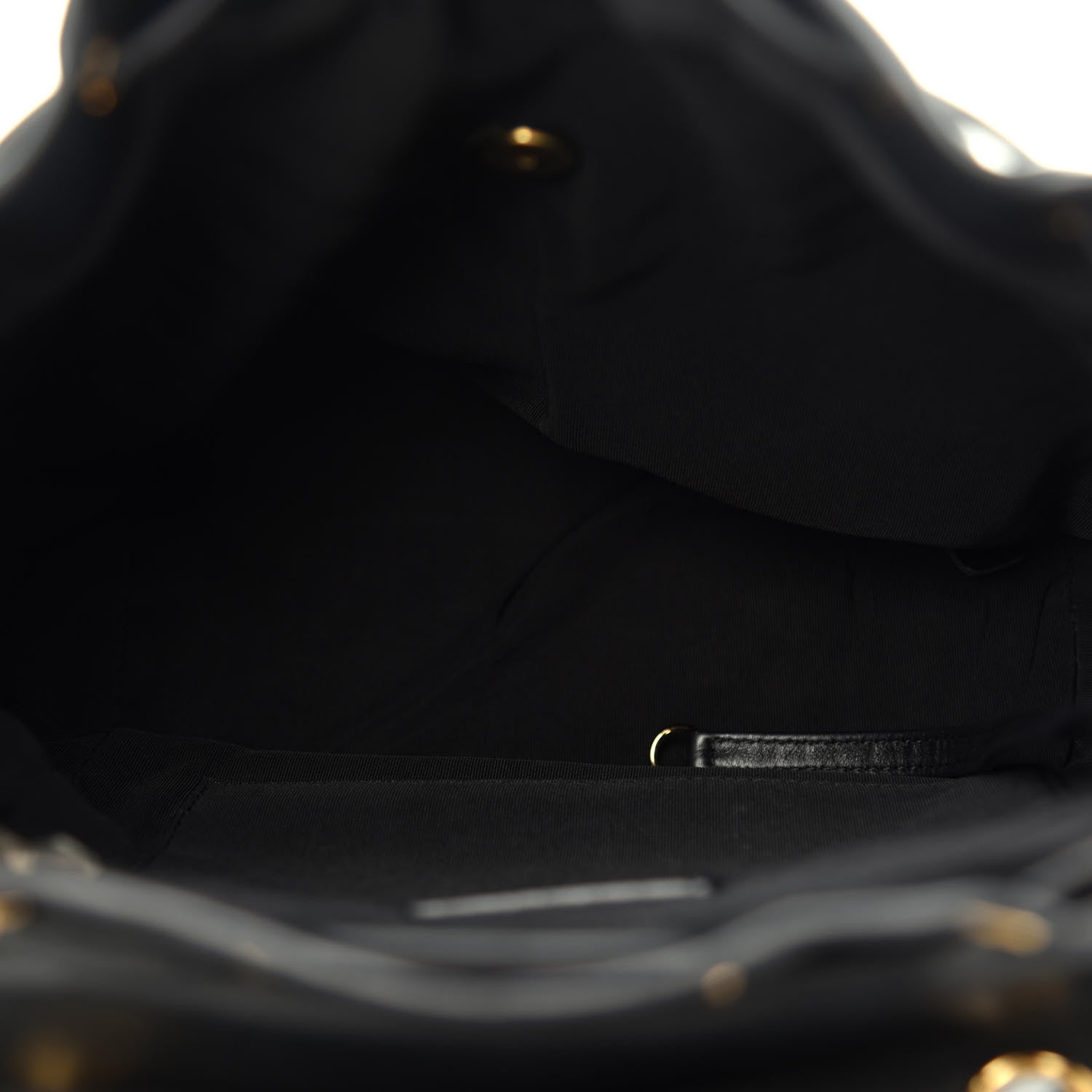 Chanel Calfskin Chevron Quilted Large Urban Spirit Backpack Black 5 of 10