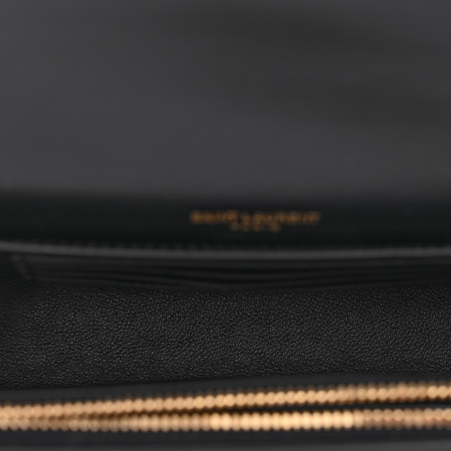 Saint Laurent Smooth Calfskin Monogram Kate Belt Bag Black 5 of 9
