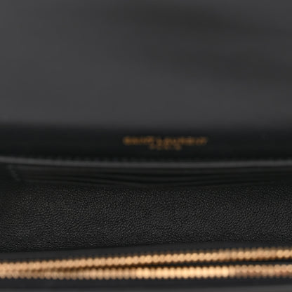 Saint Laurent Smooth Calfskin Monogram Kate Belt Bag Black 5 of 9