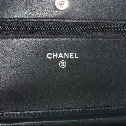 Chanel Caviar Wallet on Chain WOC Black 7 of 9