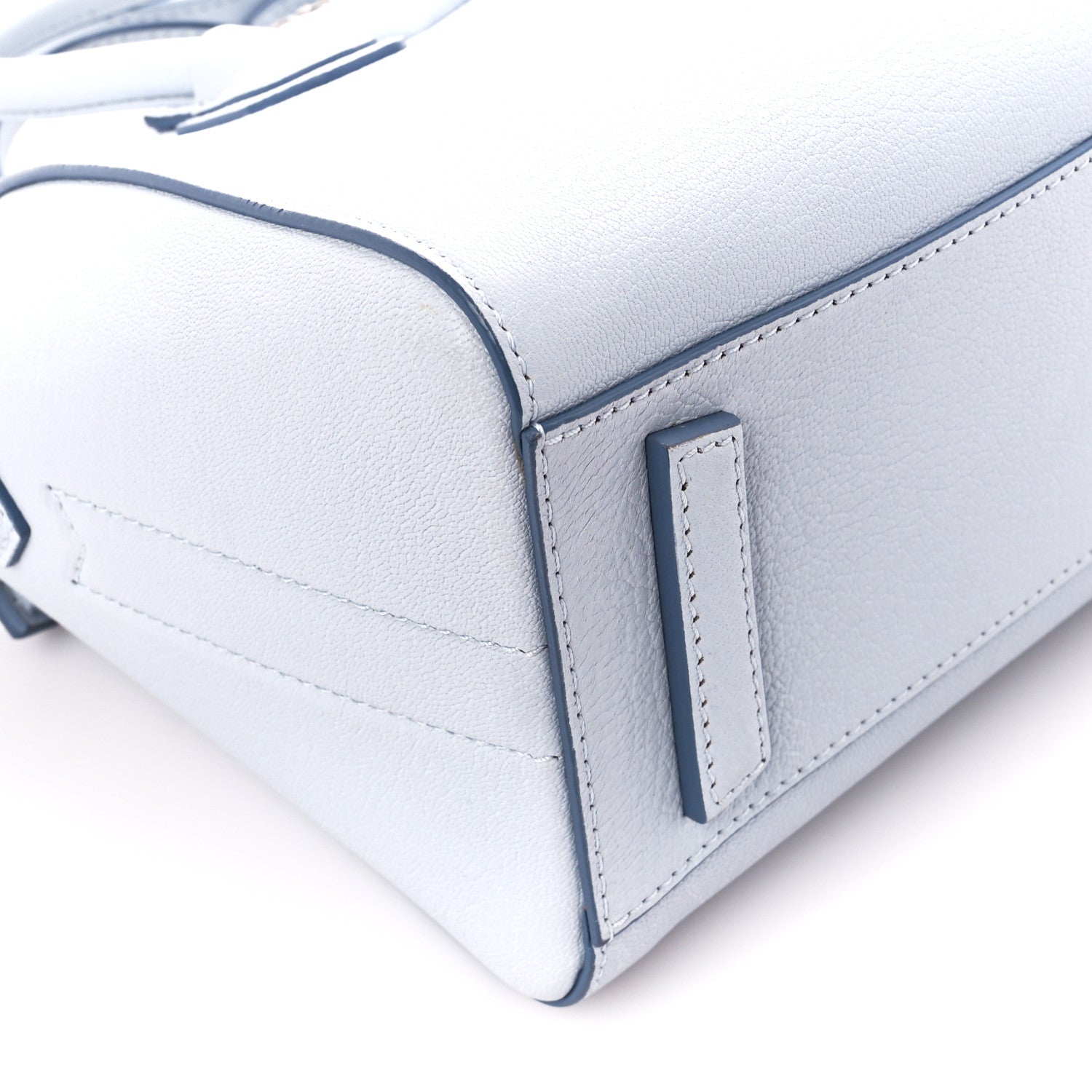 Givenchy Sugar Goatskin Mini Antigona Baby Blue 10 of 12