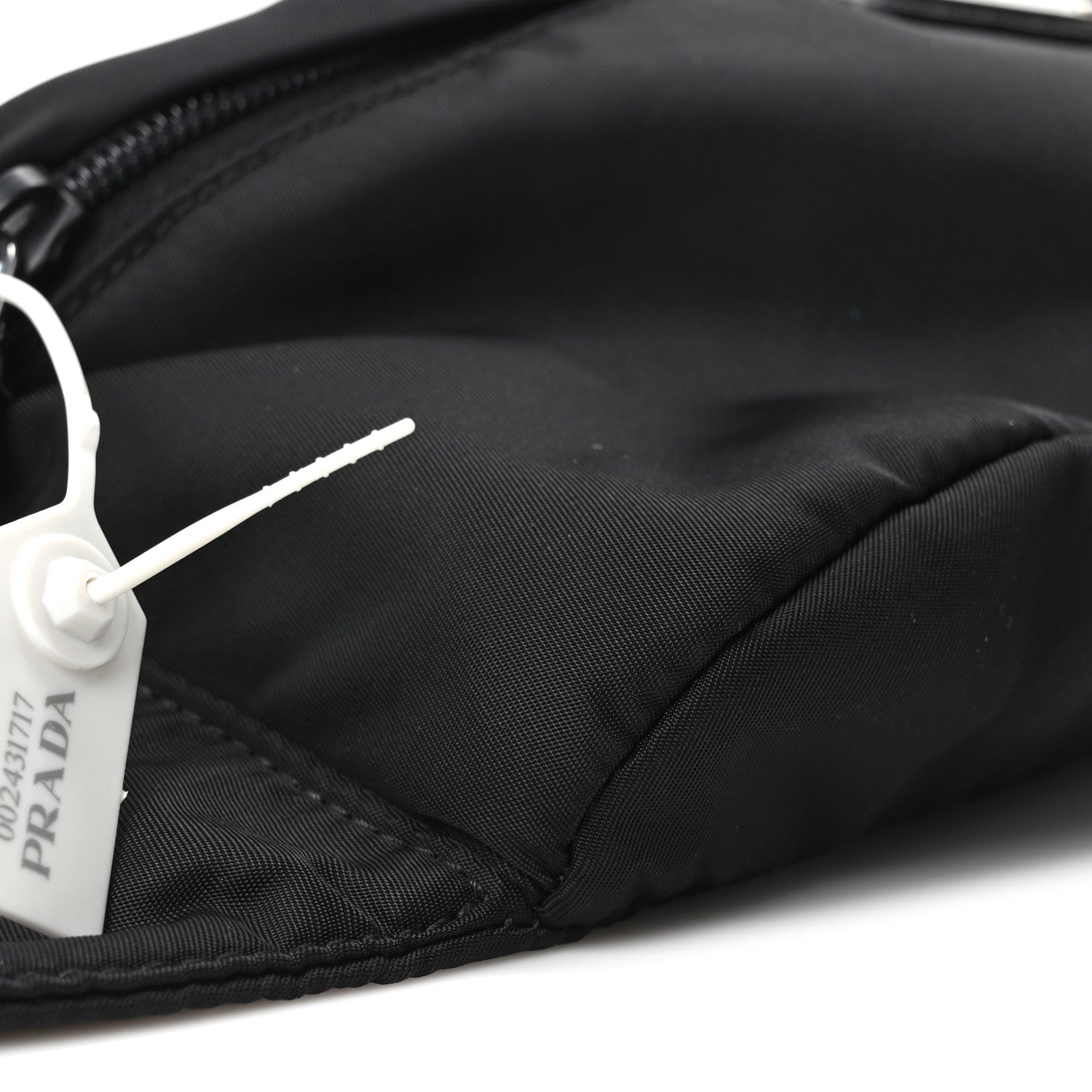 Prada Re-Nylon Saffiano Belt Bag Black 8 of 9