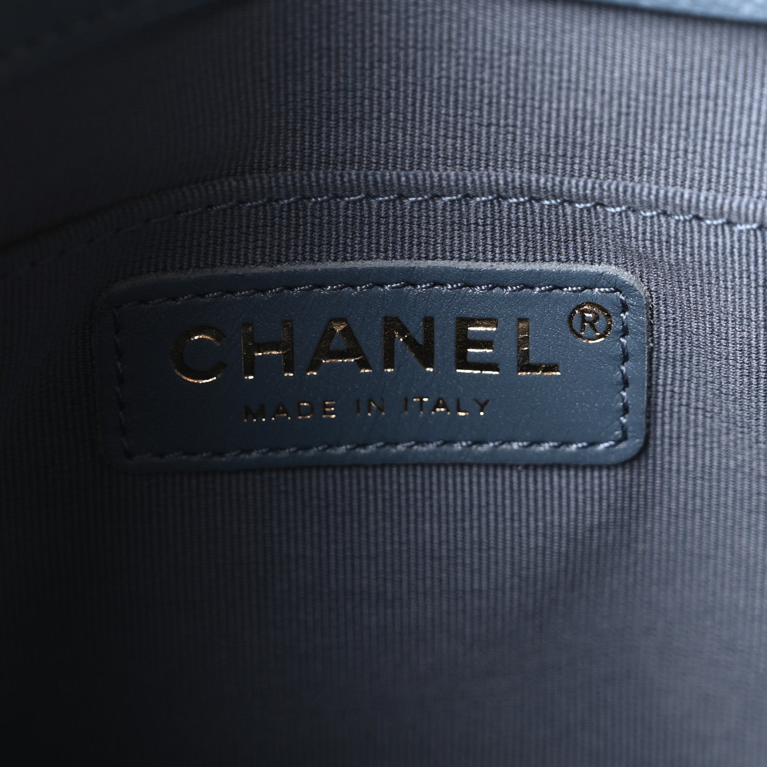 Chanel Shiny Caviar Quilted Small Duma Pockets Drawstring Backpack Blue 6 of 11