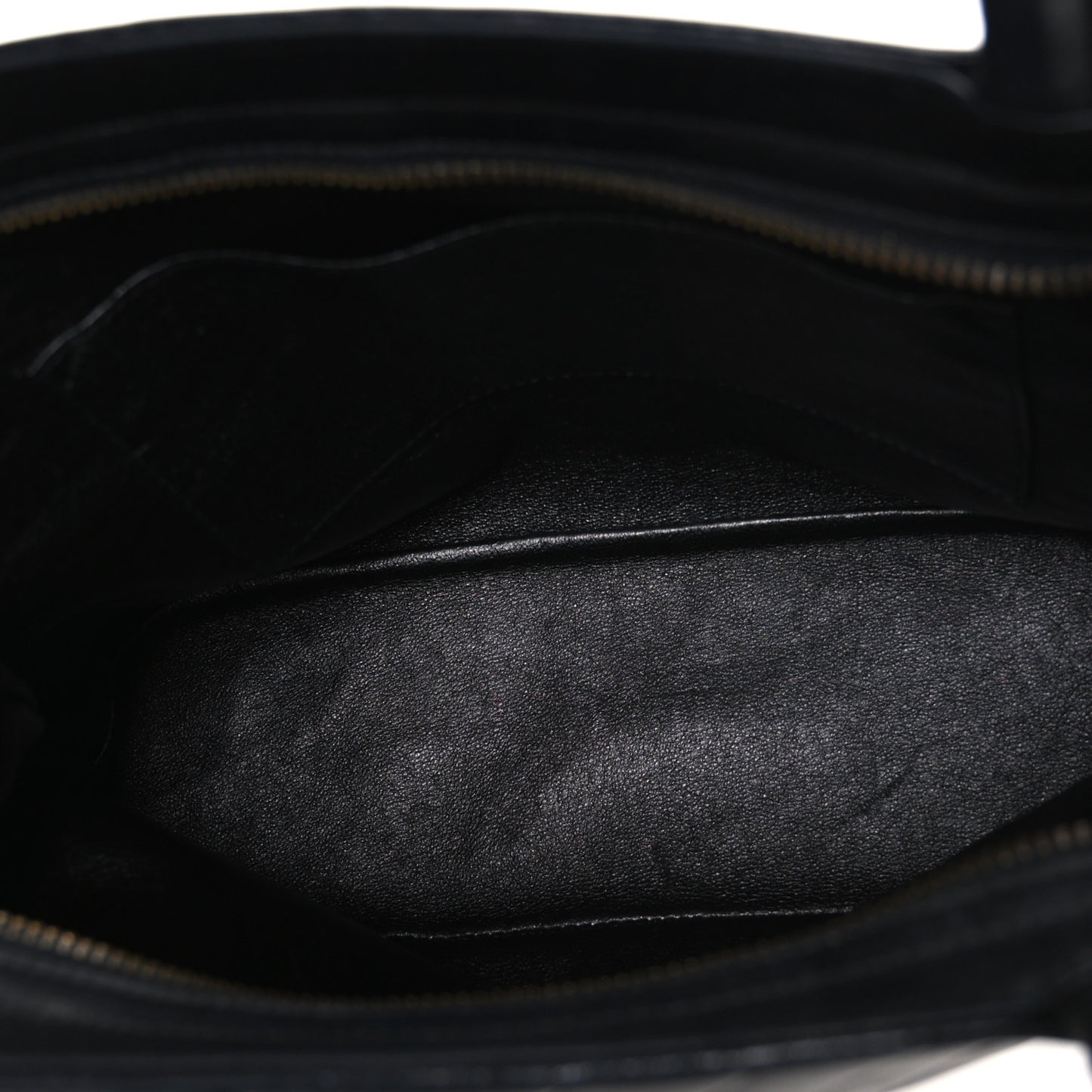 Lambskin Chevron Quilted Top Handle Tote Bag Black