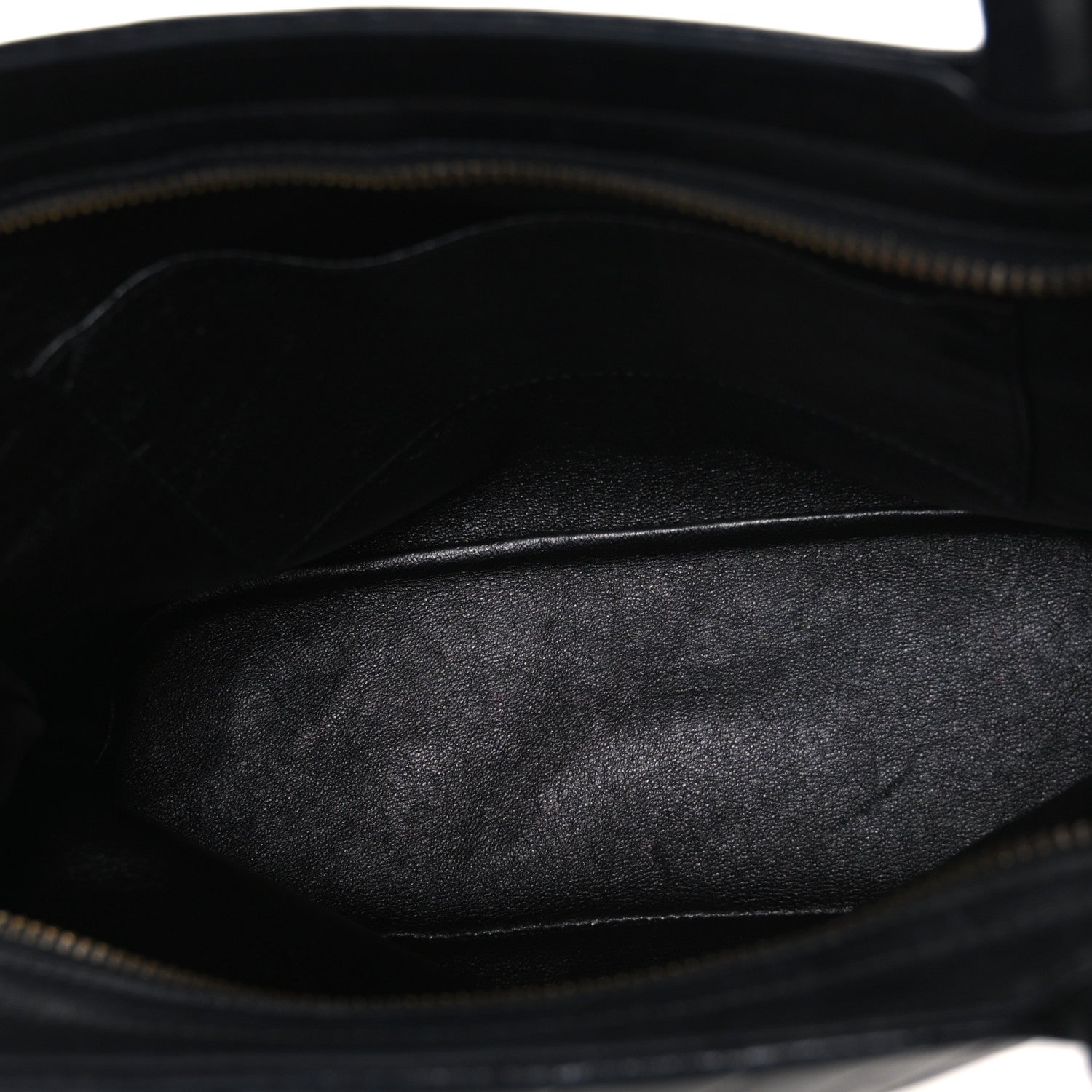 Chanel Lambskin Chevron Quilted Top Handle Tote Bag Black 5 of 11