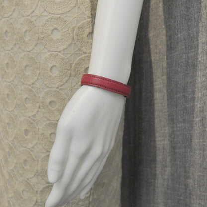 Cartier Goatskin Leather Les Must Bracelet Fuchsia 6 of 6