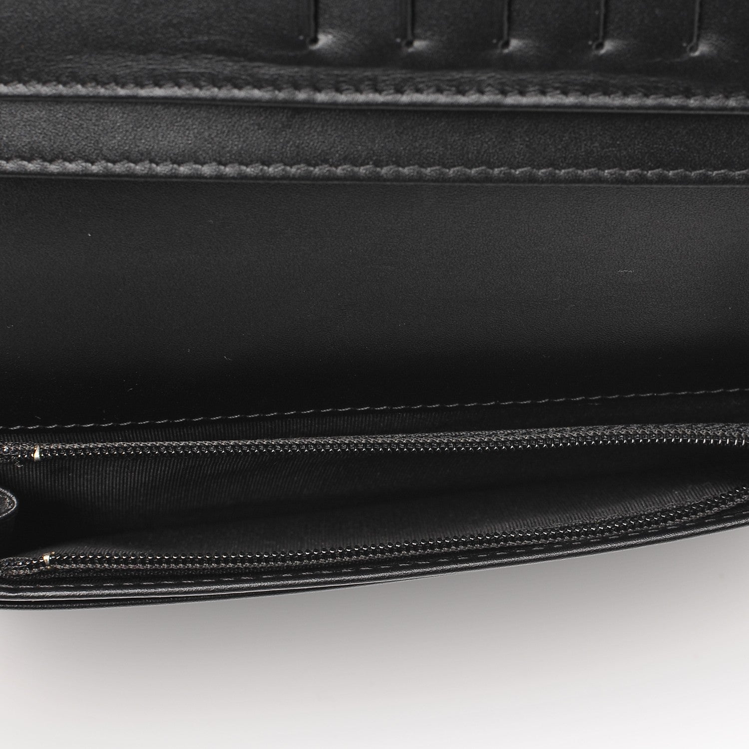 Chanel Caviar Timeless CC Yen Wallet Black 8 of 9