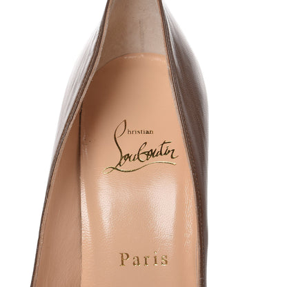 Christian Louboutin Kid Pigalle Follies 100 Pumps 37.5 Blush N°4 7 of 10