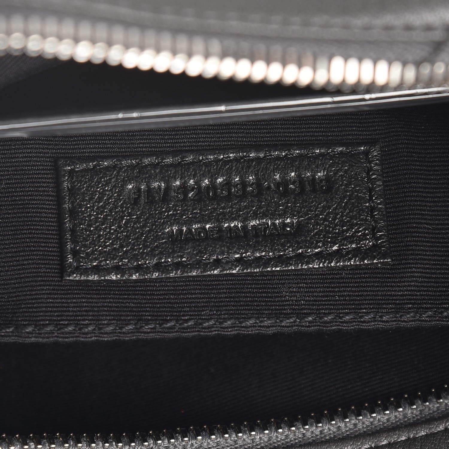 Saint Laurent Calfskin Monogram Small Lou Camera Bag Storm 7 of 7
