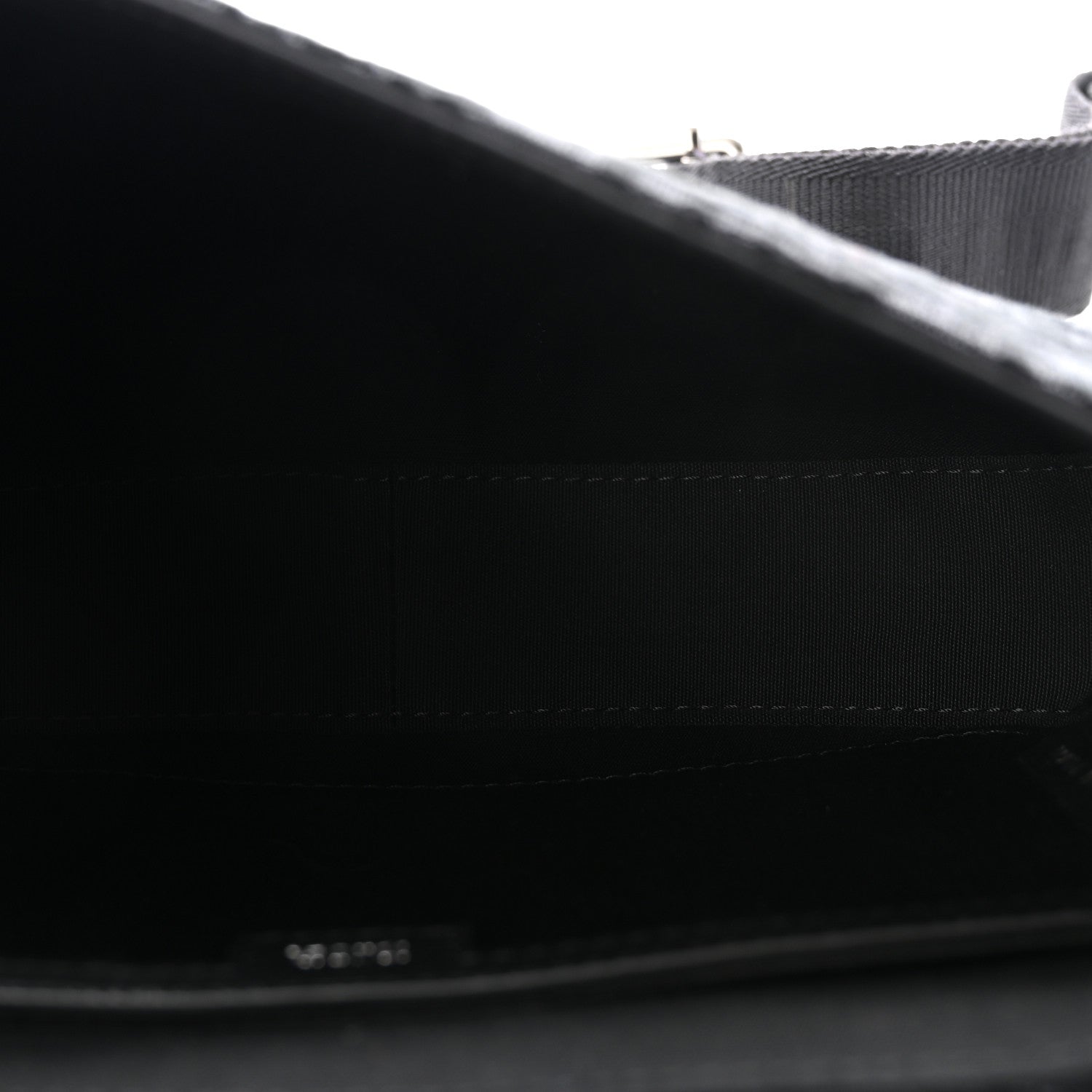 Christian Dior Oblique Saddle Messenger Pouch Blue Black 5 of 10