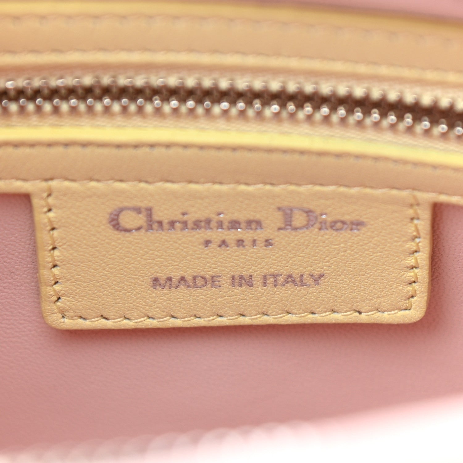 Christian Dior Lambskin Cannage Medium Tri-Color Lady Dior Multicolor 6 of 10