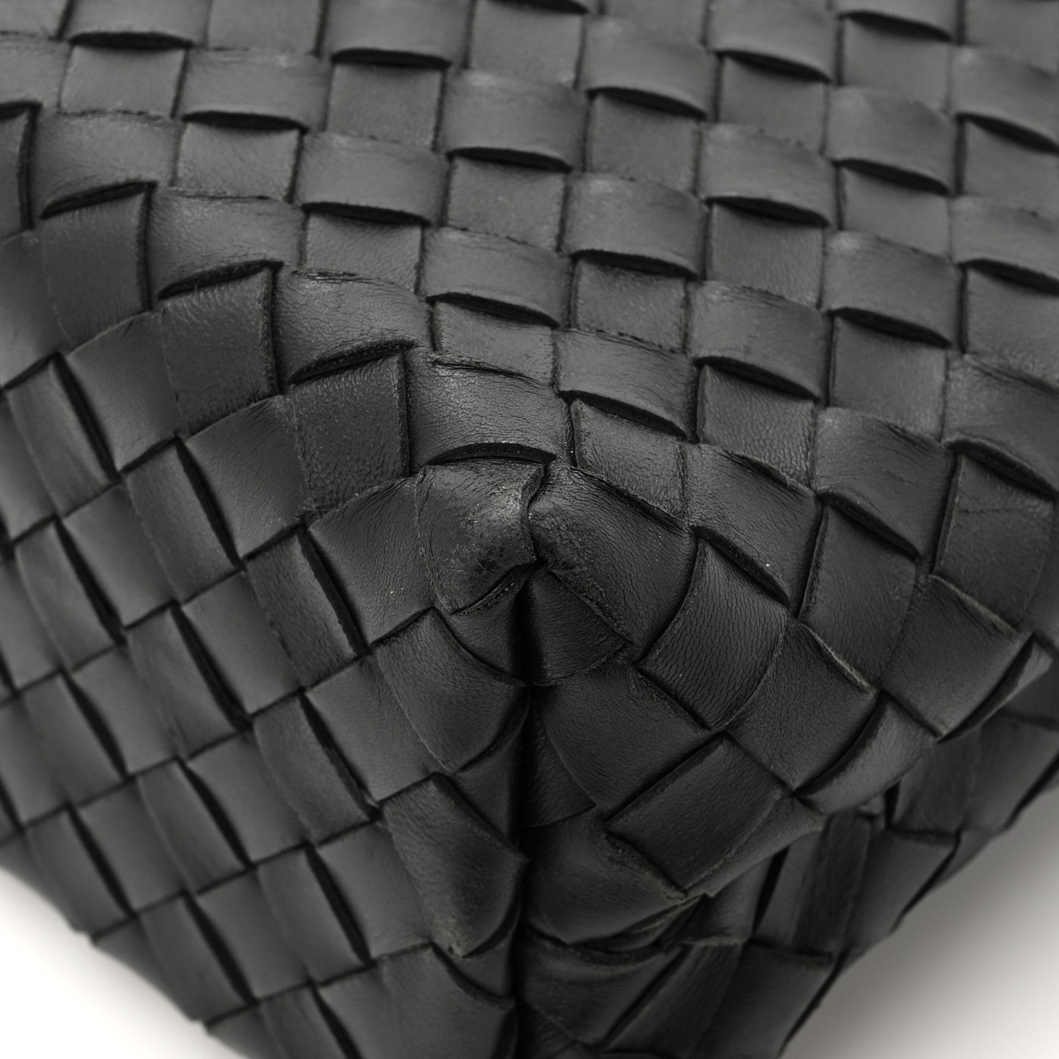 Bottega Veneta Nappa Intrecciato Small Andiamo Shoulder Bag Black 9 of 14