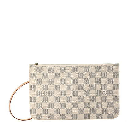 Louis Vuitton Damier Azur Neverfull MM GM Pochette 1 of 4