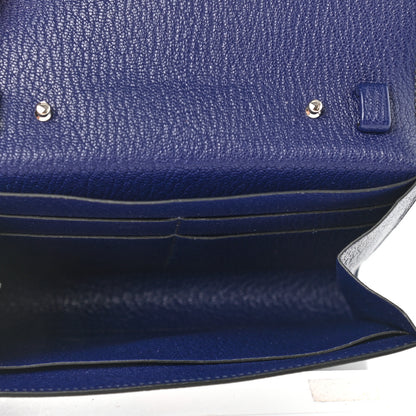 Hermes Chevre Mysore Clic 16 Wallet Blue Encre 5 of 11