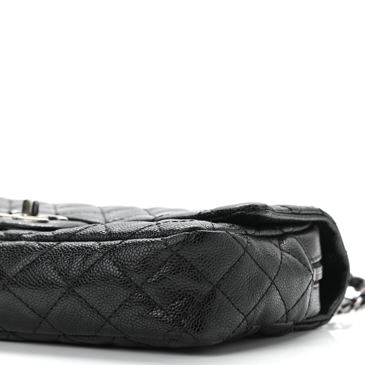 Chanel Iridescent Caviar Quilted Small Chic Flap Black 9 of 9