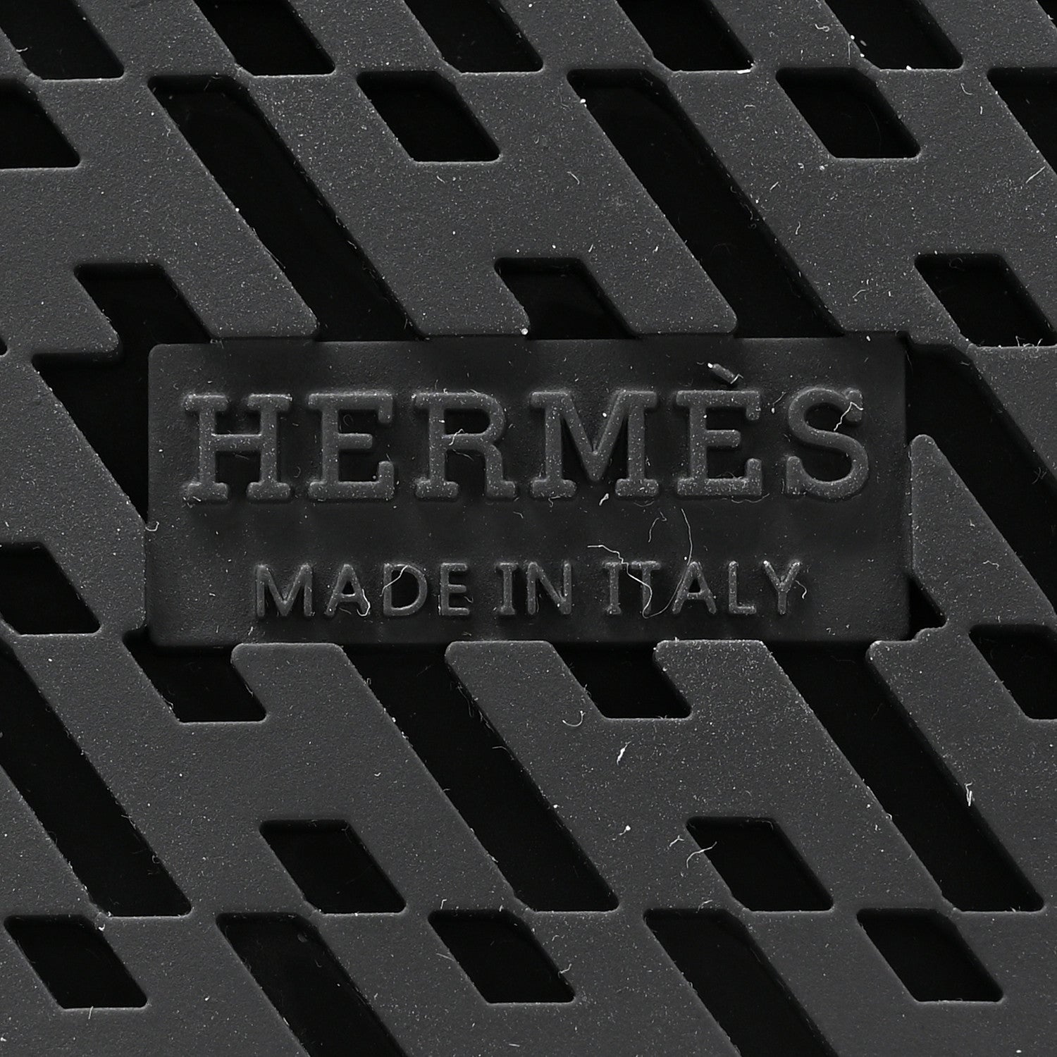 Hermes Calfskin Womens Chypre Sandals 37 Black 6 of 9